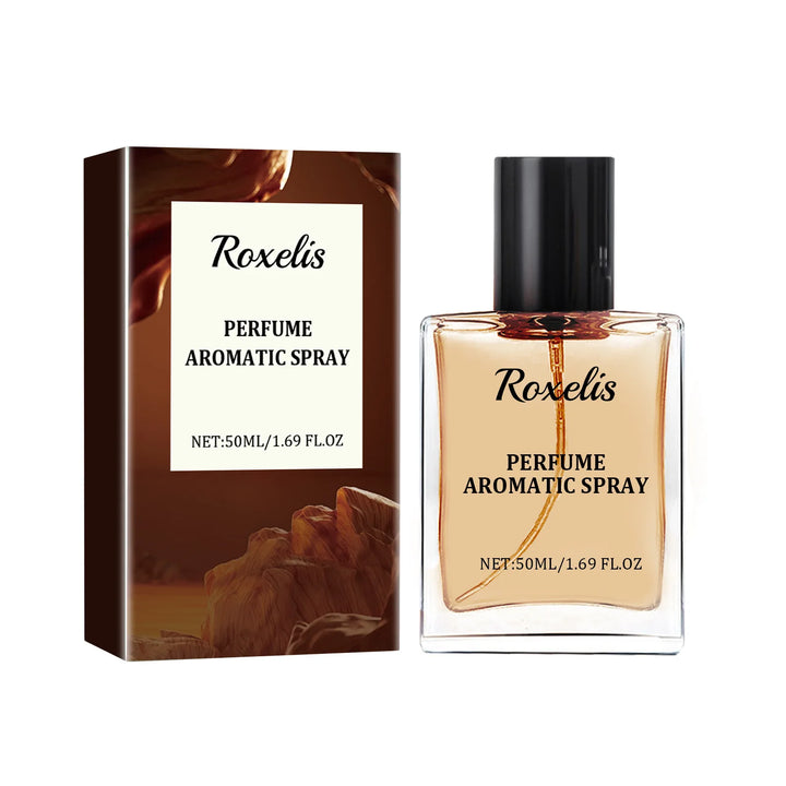 Roxelis 50ml Men Cologne Perfume Spray Lasting Fragrance Luxury Wood Scent Remove Odor Dating Atmosphere Charming Body Perfume