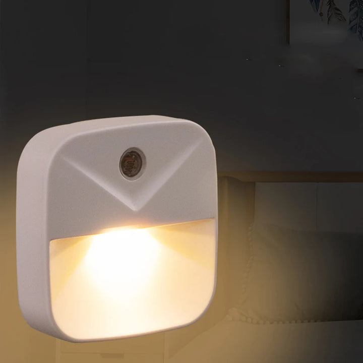 mycyk New hot sale square smart induction bedside lamp new strange creative gift LED light plug-in energy-saving light control