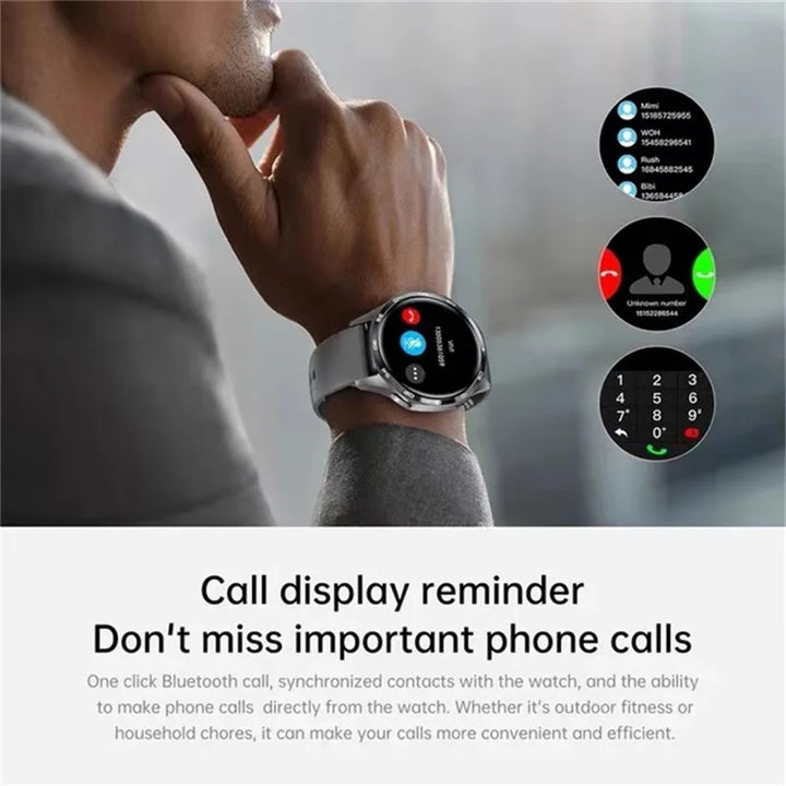 For HUAWEI GT5 Pro GPS NFC Smart Watch Men 360*360 AMOLED Screen Heart rate Bluetooth Call IP67 Waterproof Man Smartwatch 2024