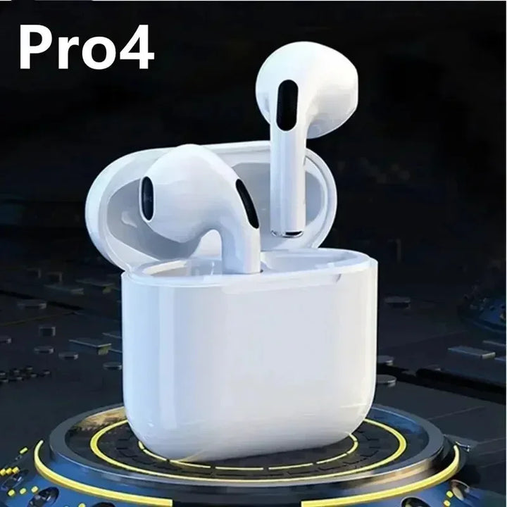 2024 Air Pro 4 TWS Wireless Bluetooth Earphones Headphones Mini Earpone Headset For PC Android Apple iPhone Earbuds Accessories.