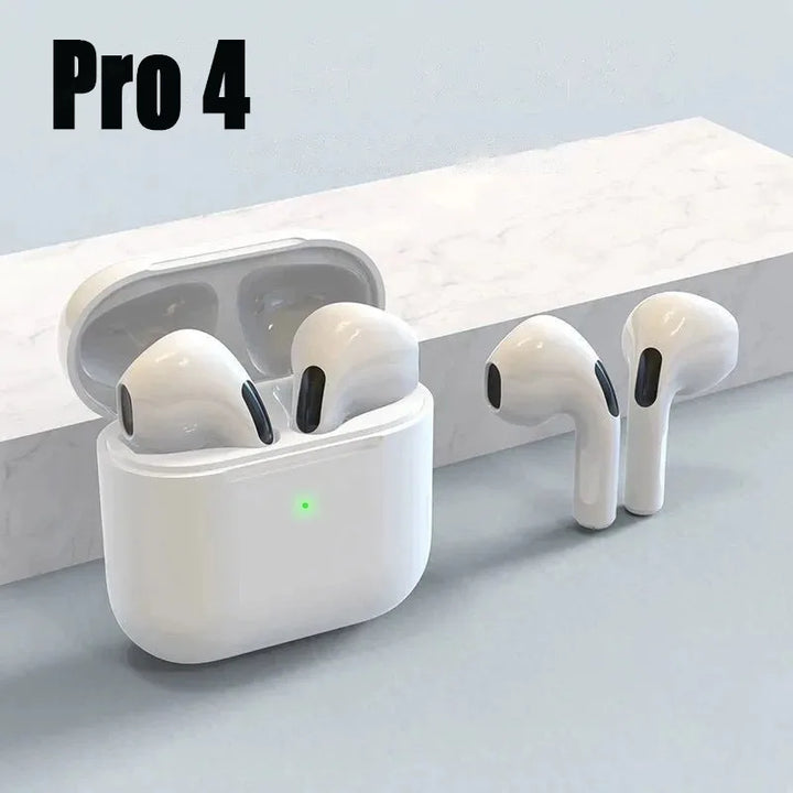 2024 Air Pro 4 TWS Wireless Bluetooth Earphones Headphones Mini Earpone Headset For PC Android Apple iPhone Earbuds Accessories.